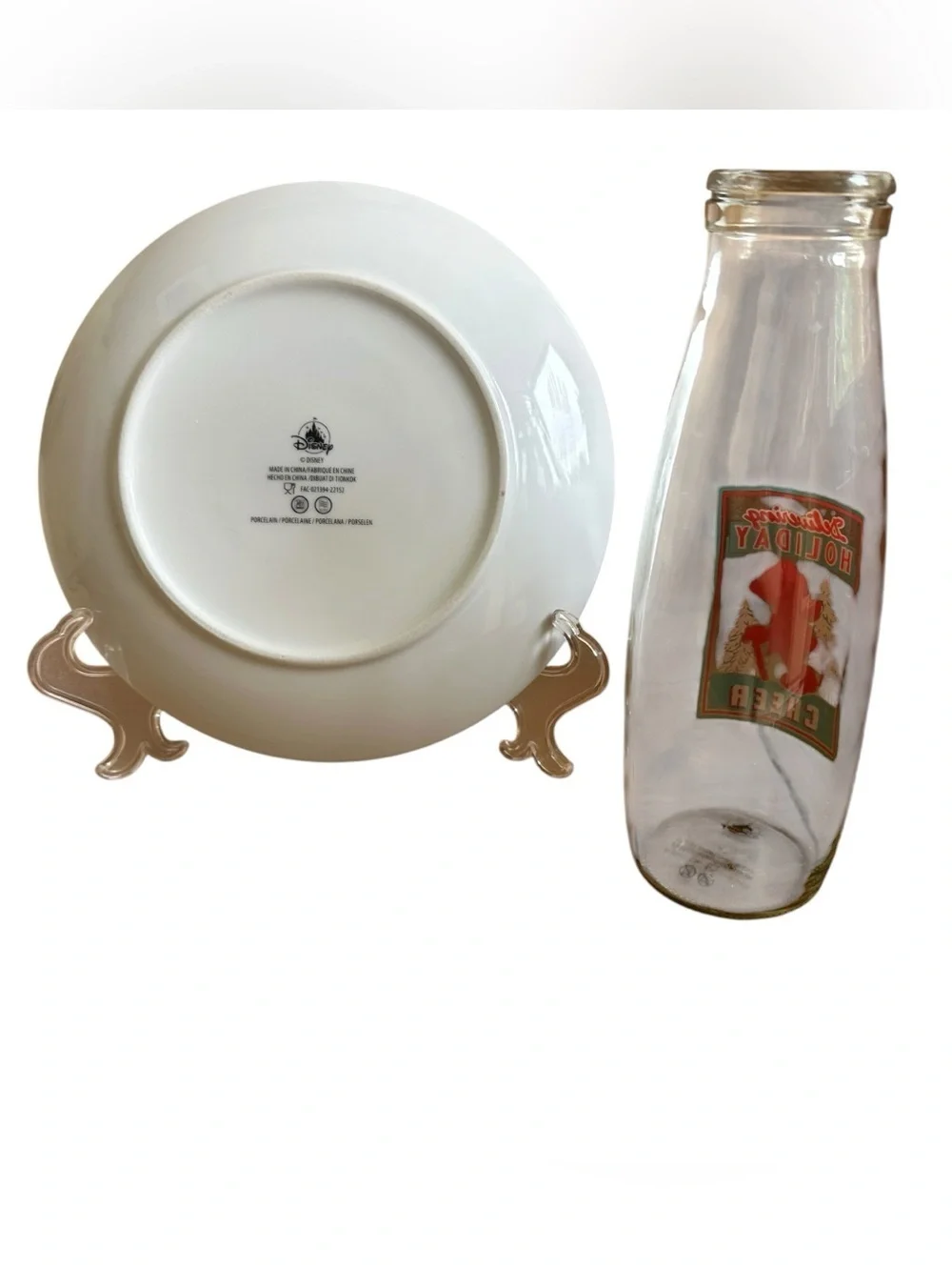 Disney Christmas Treats for Santa Milk & Cookies Set